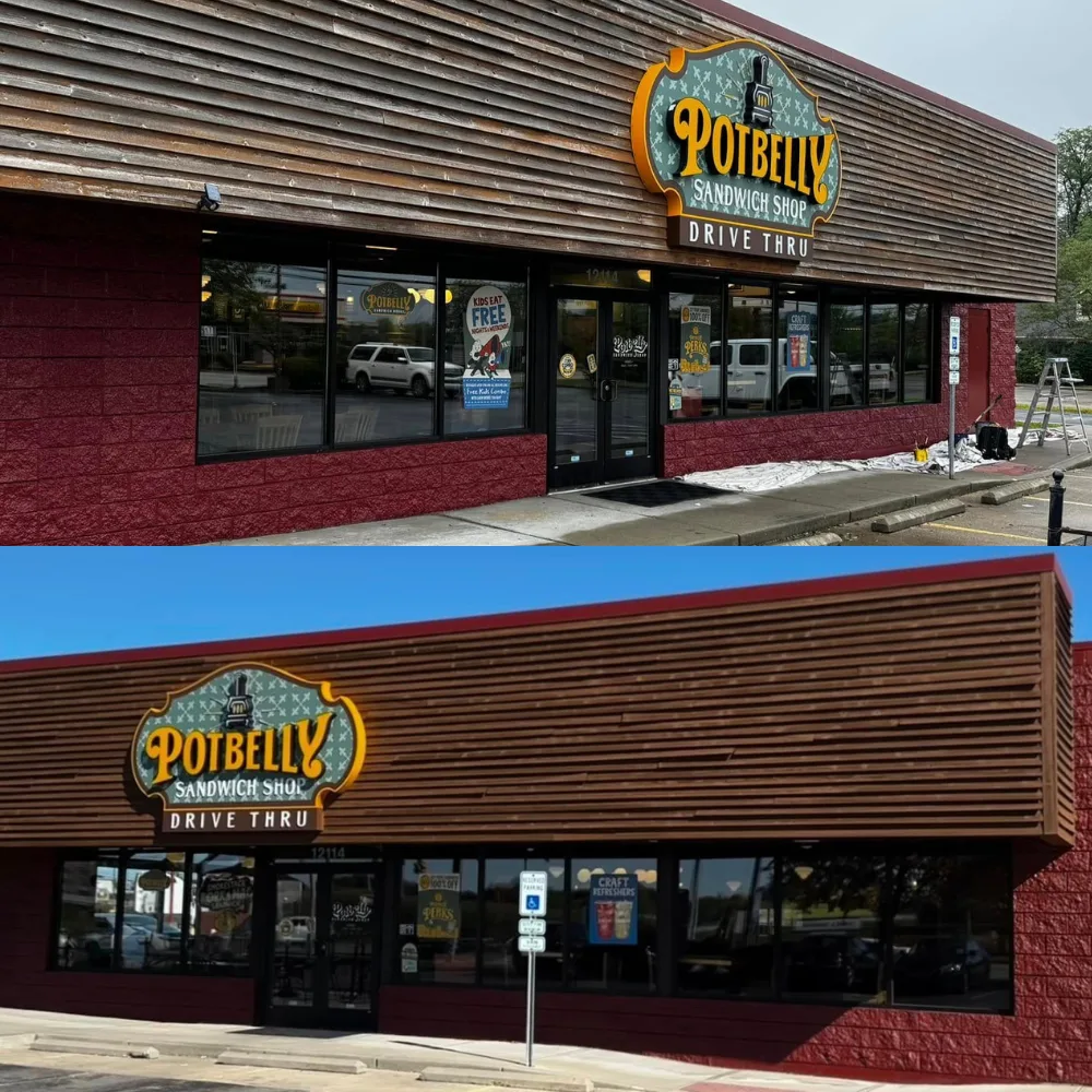 before-and-after-exterior-painting-restaurant-building-painting-