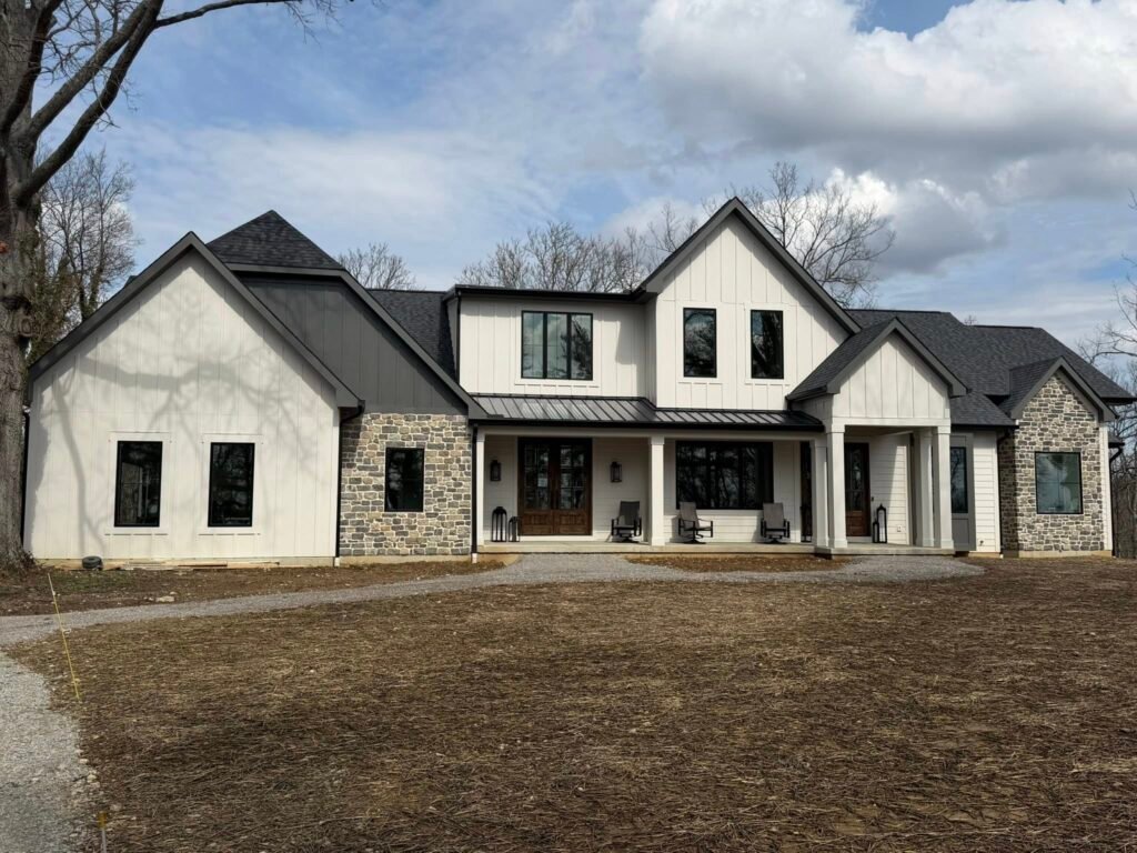 Repainted residential exterior, Greater Cincinnati