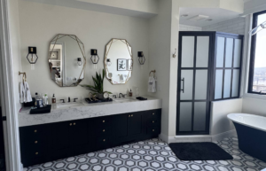 Bathroom cabinets and wall painting — Bishop Elite Painting, Greater Cincinnati
