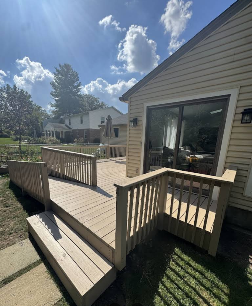Outdoor deck refresh — Bishop Elite Painting, Greater Cincinnati