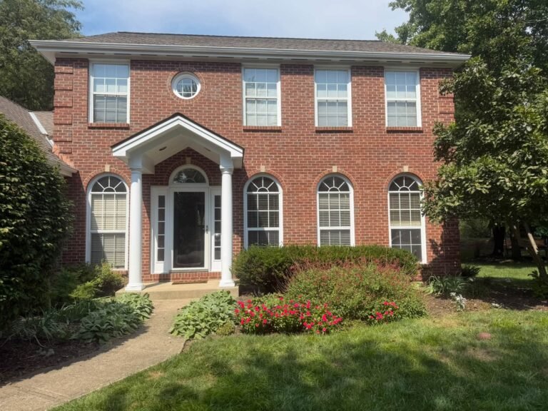 Exterior Trim & Front Door Repaint in Loveland, OH