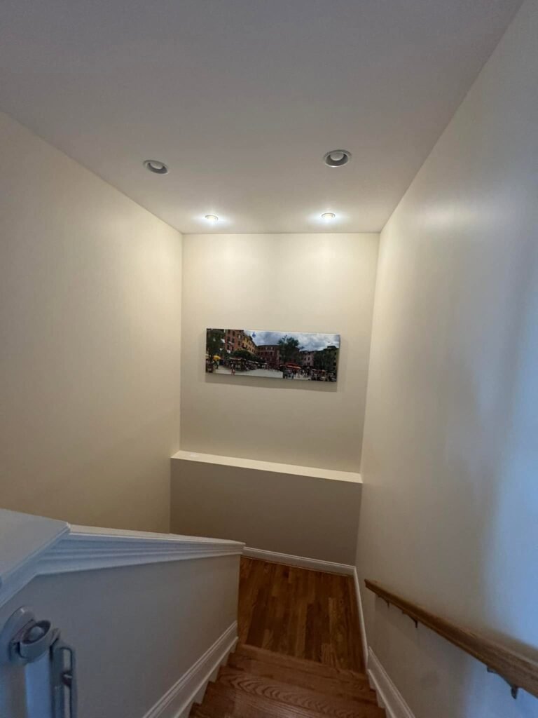 Finished Lower-Level Repaint — Living, Bedroom & Bath - photo 3
