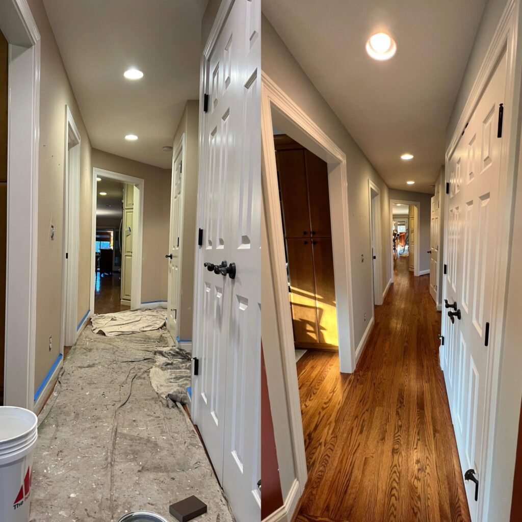 Interior Hallway Refresh — Warm Greige - photo 2