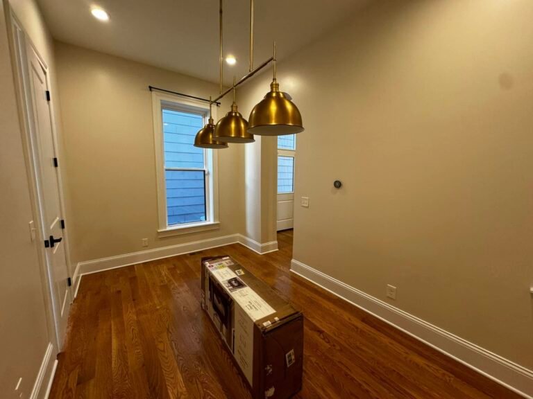 Interior Repaint — Warm Beige & White Trim - photo 4