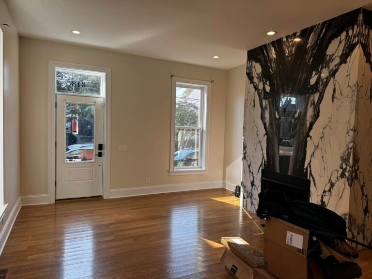 Interior Repaint — Warm Beige & White Trim - photo 2