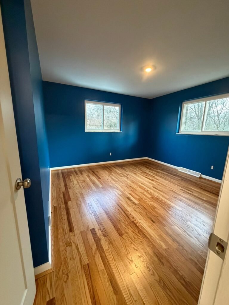 Interior Repaint in Montgomery, OH — Divine White & Adriatic Sea - photo 2