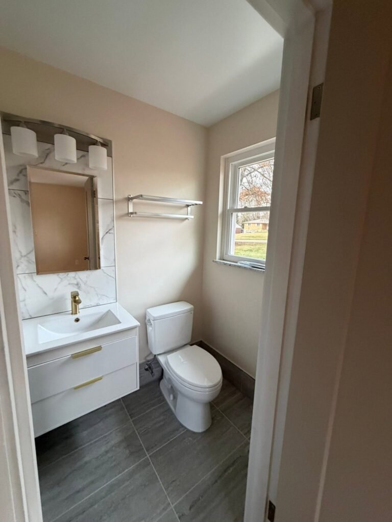 Interior Repaint in Montgomery, OH — Divine White & Adriatic Sea - photo 6