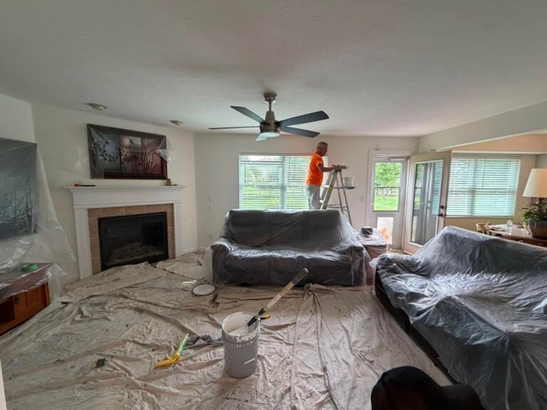 Interior Repaint in West Chester, OH — Dove White - photo 3